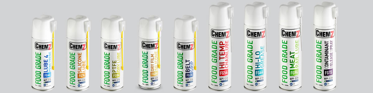 OUR NEW FOOD GRADE RANGE GIVES YOU PEACE OF MIND