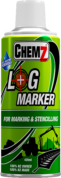 Chemz Marker Spray Log White
