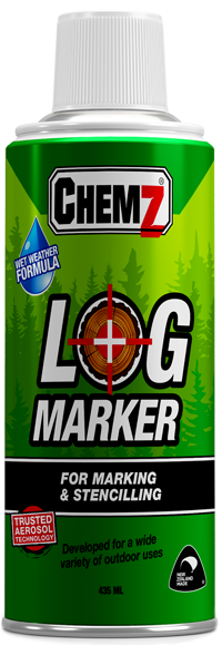 Chemz Marker Spray Log White